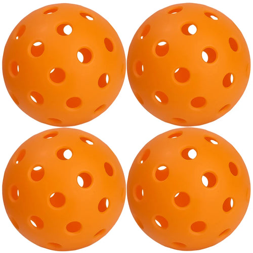 1/2/4pcs Durable Outdoor Pickleball Balls 40 Holes Training Pickleball