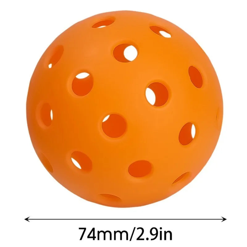 1/2/4pcs Durable Outdoor Pickleball Balls 40 Holes Training Pickleball