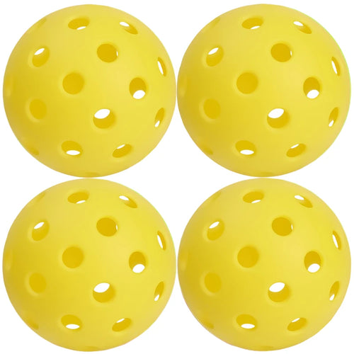 1/2/4pcs Durable Outdoor Pickleball Balls 40 Holes Training Pickleball